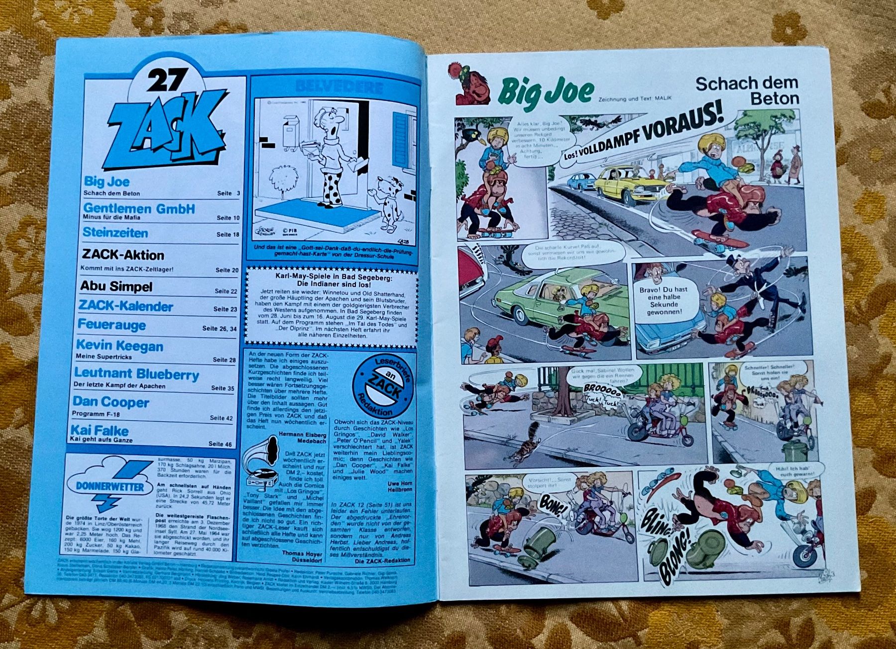 BD: Zack Heft Nr 27 von 1980 – D'occasion à Endingen par nathan05 1