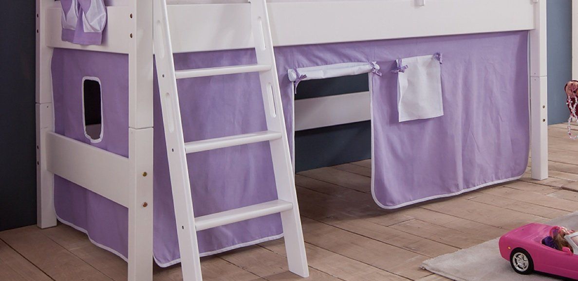 Tende: Stoffset / Vorhang für Hochbett oder Etagenbett – Usato da Kriens venduto da Mikado-Geschenke 4