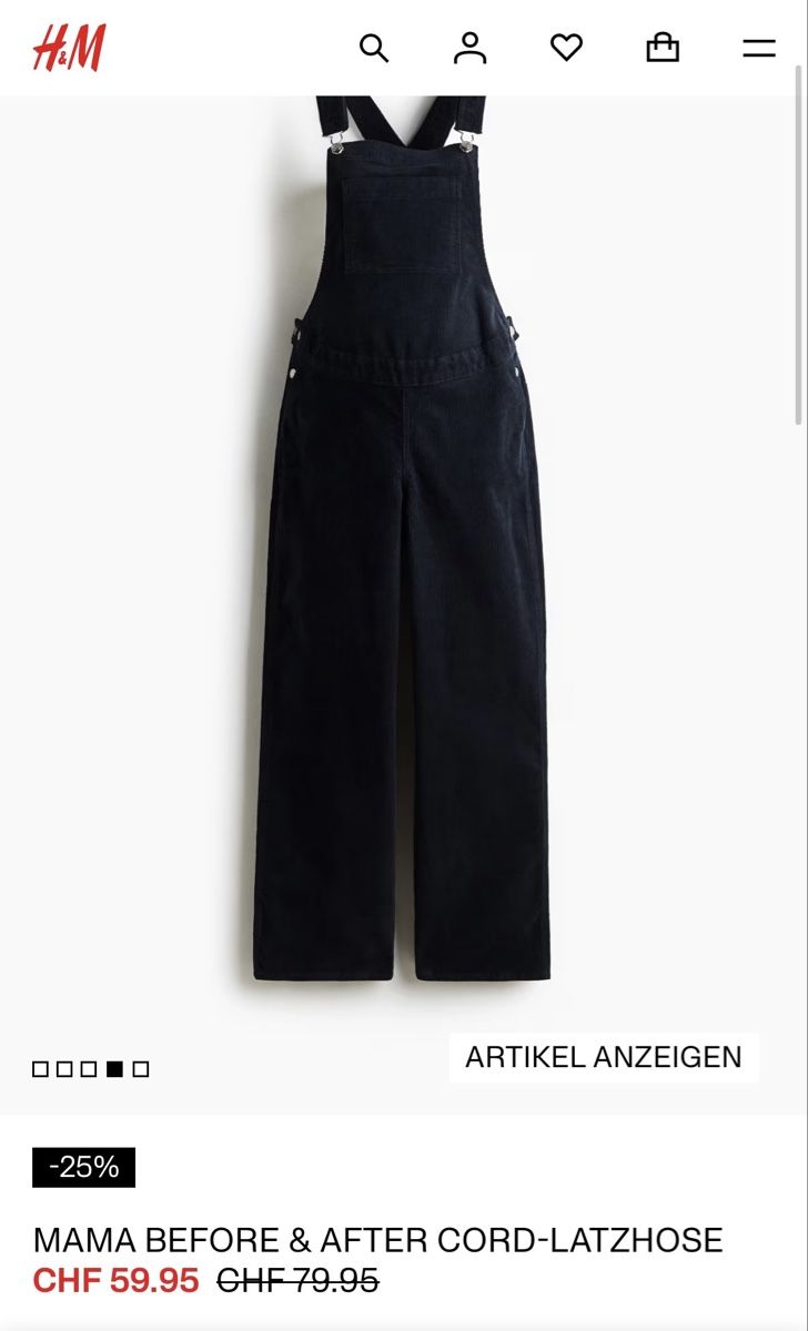 H&M Jumpsuits: Mama latzhose  – D'occasion à Arbon par bot_5ht5 2