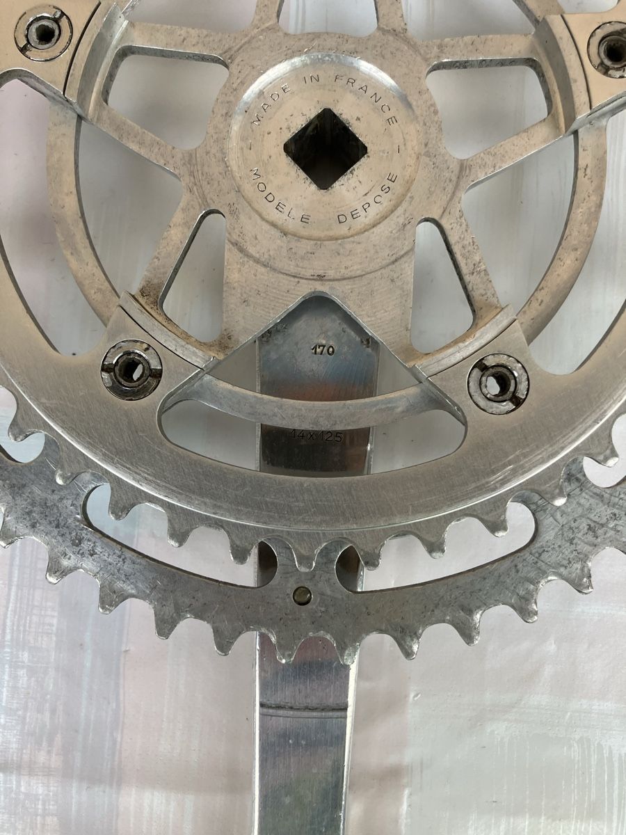 Pezzi di ricambio: Stronglight 93 Kurbeln Rennvelo – Usato da Trimbach venduto da cendira 3