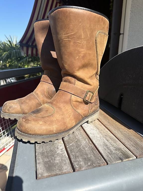 Herrenschuhe: Bottes de moto fourrées – Gebraucht aus Villeneuve VD von Franck73 2