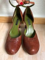 NAVYBOOT Pumps, Highheels, Stilettos 38, braunes Glattleder