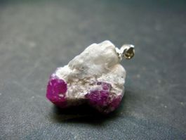 Pendentif Rubis brut d’Afghanistan