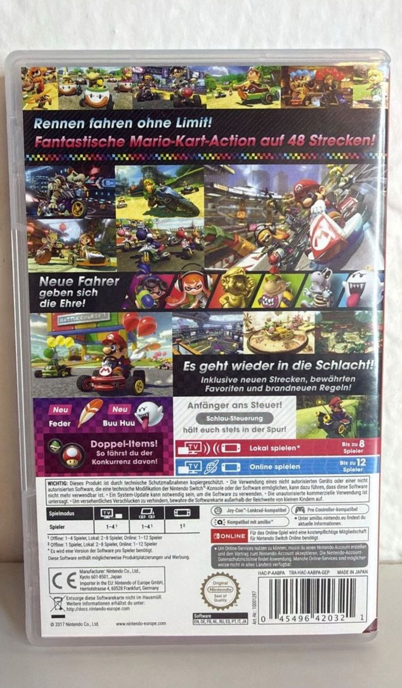 Spiele: Nintendo Switch Mario Kart 8 Deluxe Spiel  – Gebraucht aus Ehrendingen von lax21 1
