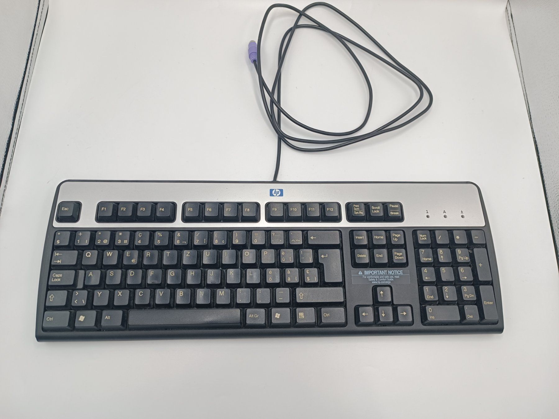 Hewlett Packard Tastaturen: HP SDL 4000 Tastatur – Gebraucht aus Schlieren von 2nd-Life 1