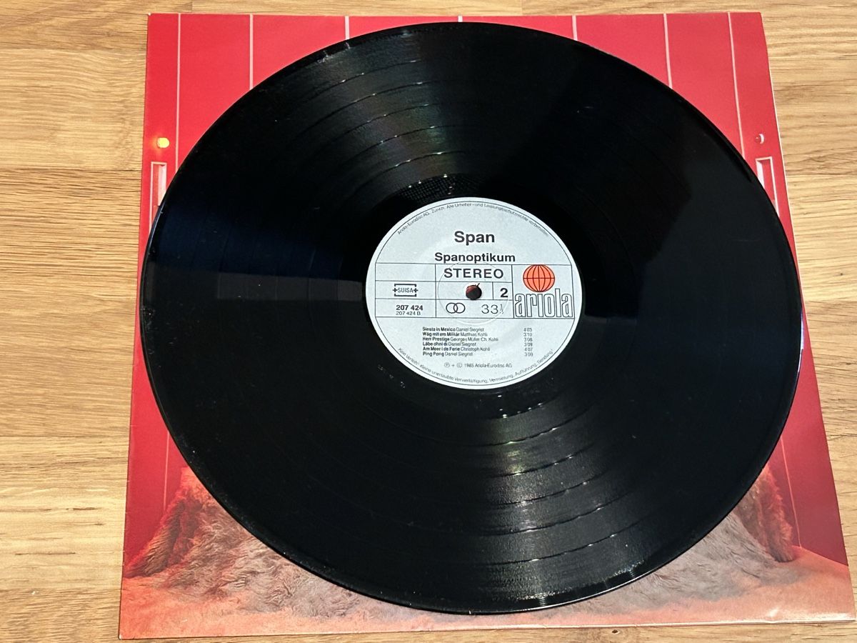 Vinyles: Span. 1985. Spanoptikum – D'occasion à Faulensee par Mizuno06 5