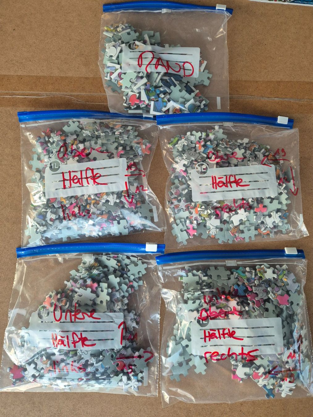 Puzzle: Mordillo Puzzle "With Love" mit Fehlteilen – Usato da Wernetshausen venduto da cmmj2022 8