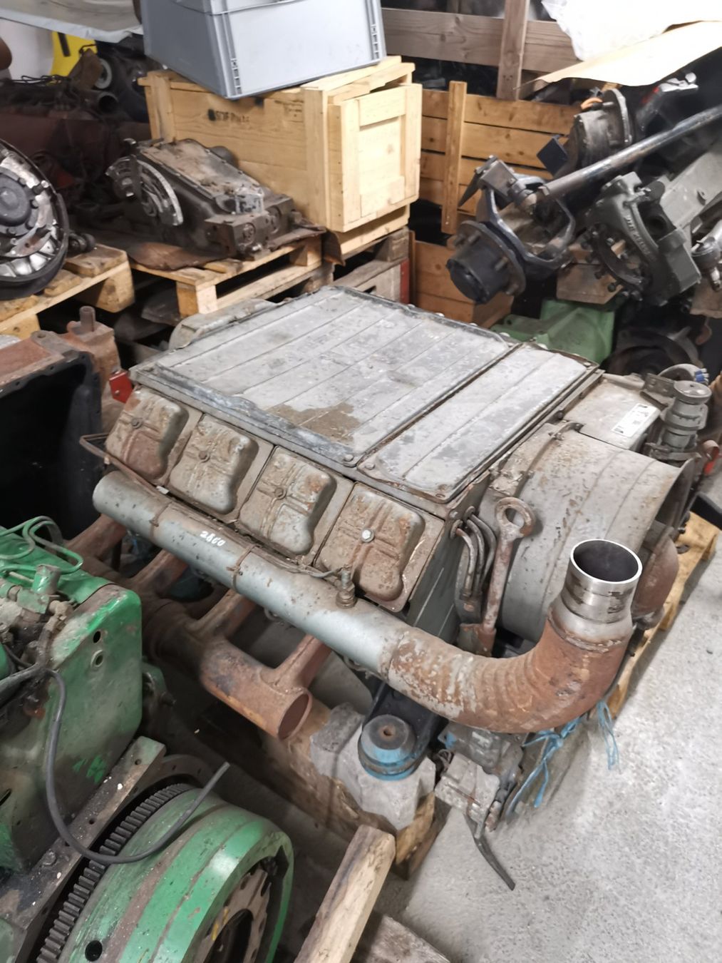 Deutz Motori: Deutz Motor V8 Typ F8L312 – Usato da Buttwil venduto da obelix-idefix 3