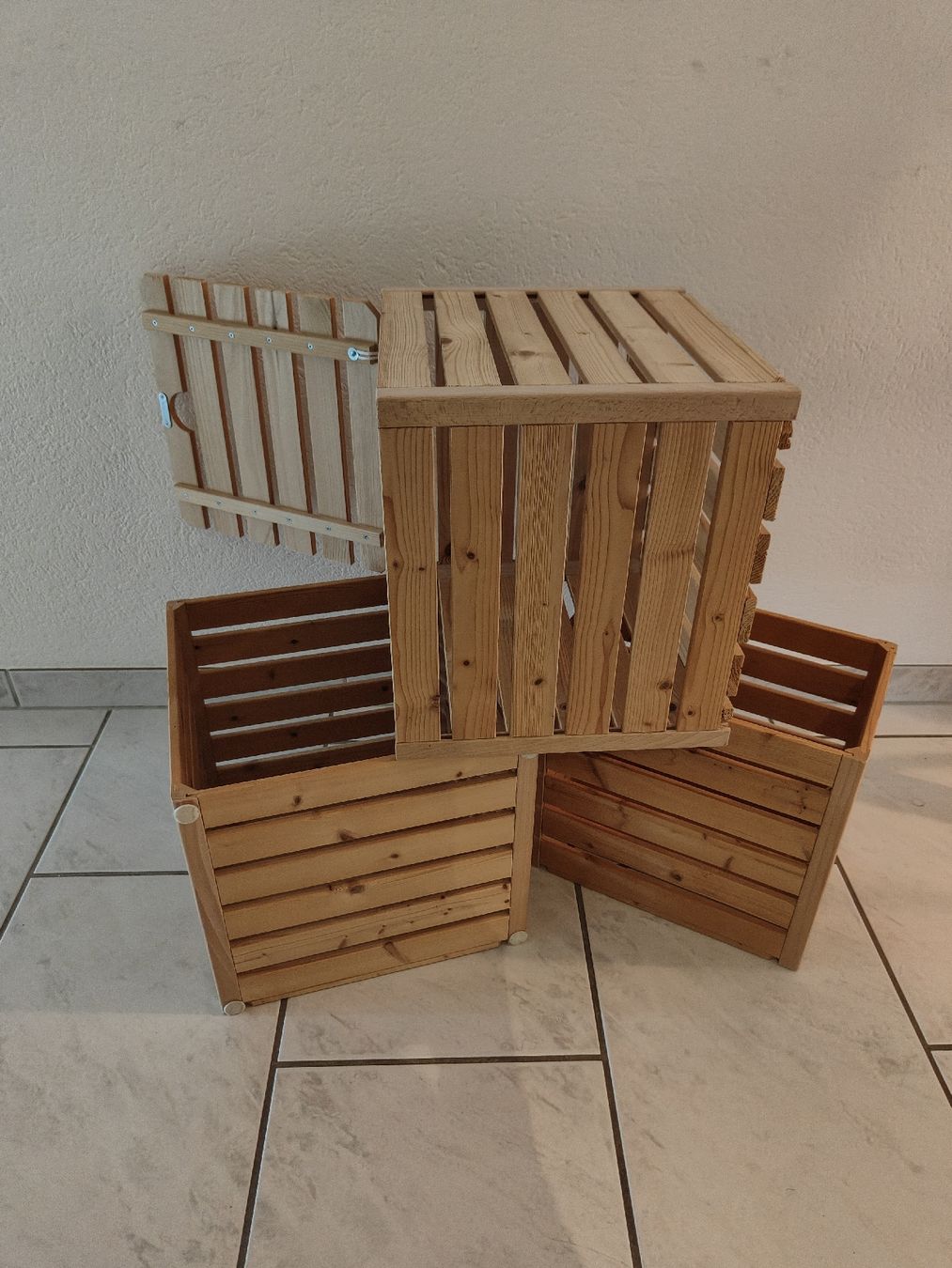 Transportkisten: Holz Harassen 3er Set – Gebraucht aus Liestal von TimBerg 1