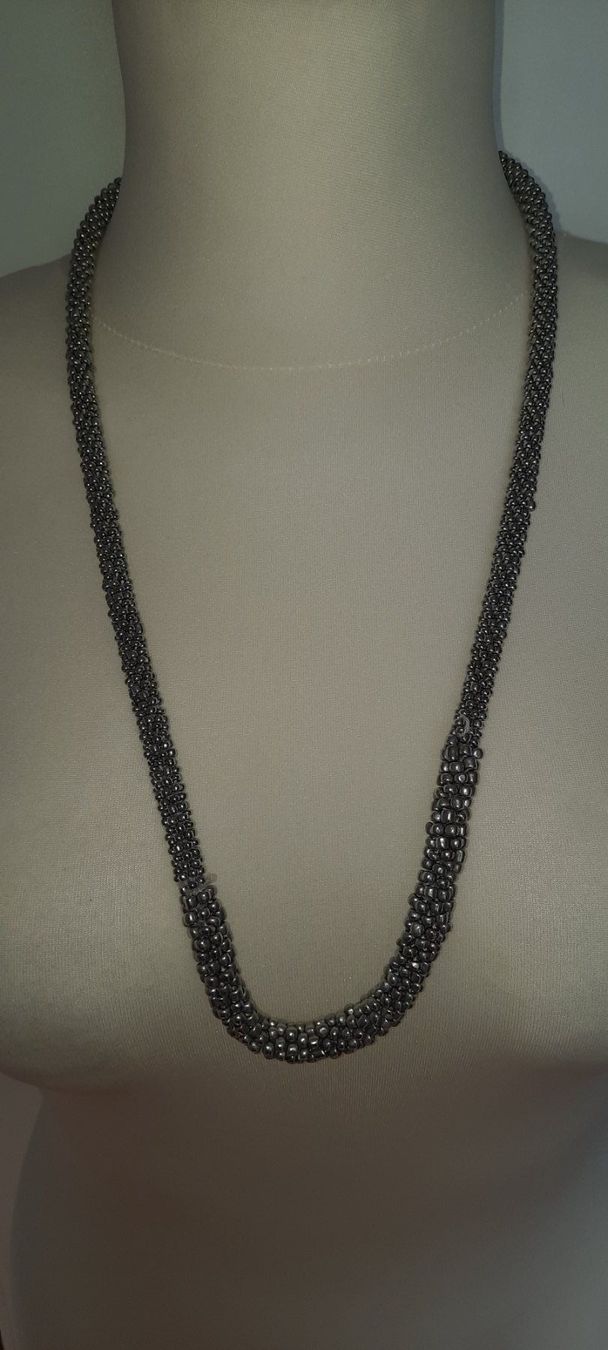 Catenine: ***Modeschmuck-Kette*** silber-grau – Usato da Wädenswil venduto da H2H_Secondhandshop