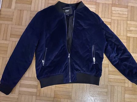 Schönen blaue Jacke Grösse M