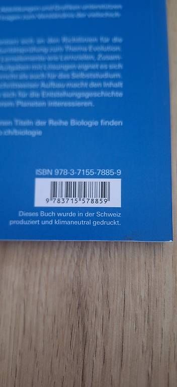 Bücher: Evolutionsbiologie – Gebraucht aus Madiswil von Oleander2 1
