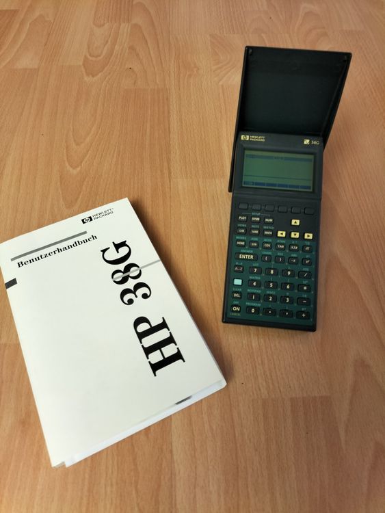 Vintage HP 38G wissenschaftlicher Taschenrechner | Kaufen auf Ricardo