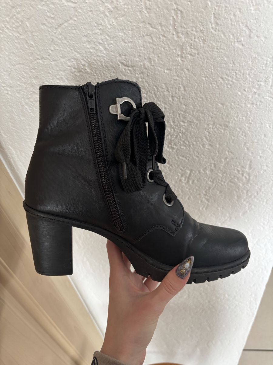 Rieker Scarpe da donna: Bottines noires Rieker, taille 39 – Usato da La Chaux-de-Fonds venduto da mel_7chs 3