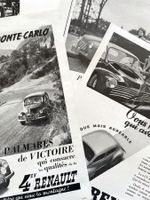 Renault - 4 Alte Werbungen / Anciennes publicités 1948/49