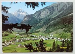 Zernez (1474 m - Unterengadin) mit Piz Linard