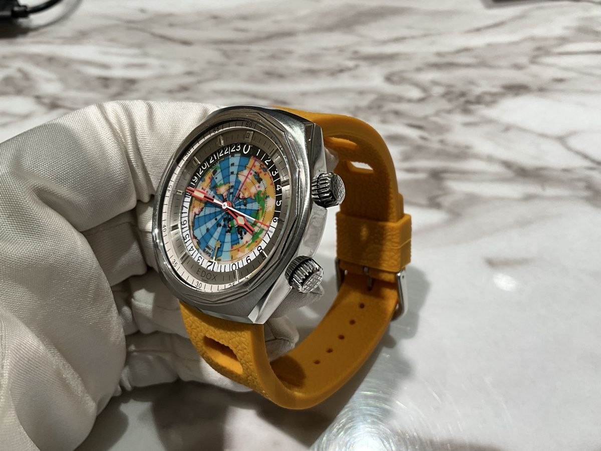 Edox Orologi: Edox Geoscope 42 – Usato da Schaffhausen venduto da glamour-shop 1
