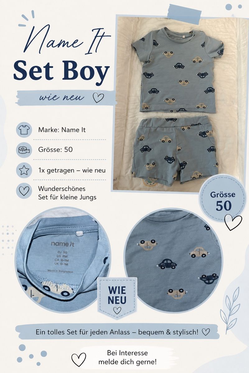 Name It Lotti & Set di vestiti: Set name it, Jungen – Nuovo (secondo la descrizione) da Ringgenberg BE venduto da aschi73 1