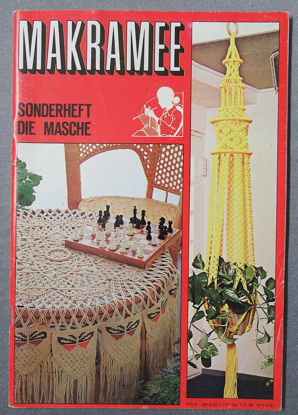 Riviste & Magazine: Makramee - Sonderheft - Die Masche - Macramé – Usato da Auenstein venduto da Padabimbim