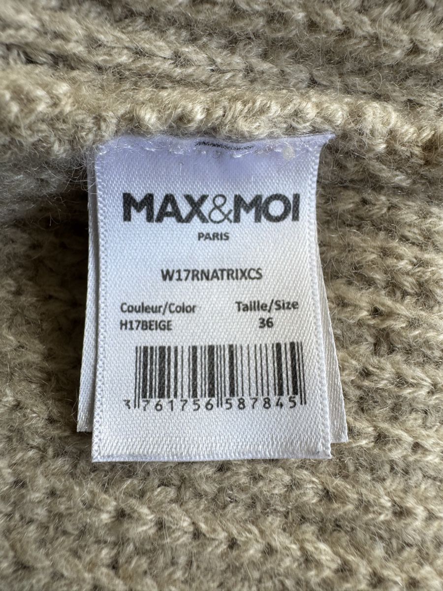 Max & Moi Vestiti: Robe Pull Max&Moi Paris 100% cachemire - Taille 36 – Nuovo (secondo la descrizione) da Morges venduto da sandy069 5
