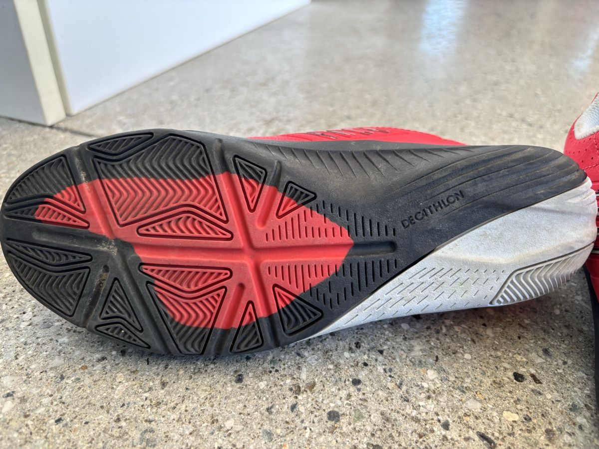 Decathlon Scarpe per ragazzi: Chaussures Kipsta Ginka rouges pointure 34 – Usato da Sion venduto da tchana77 3