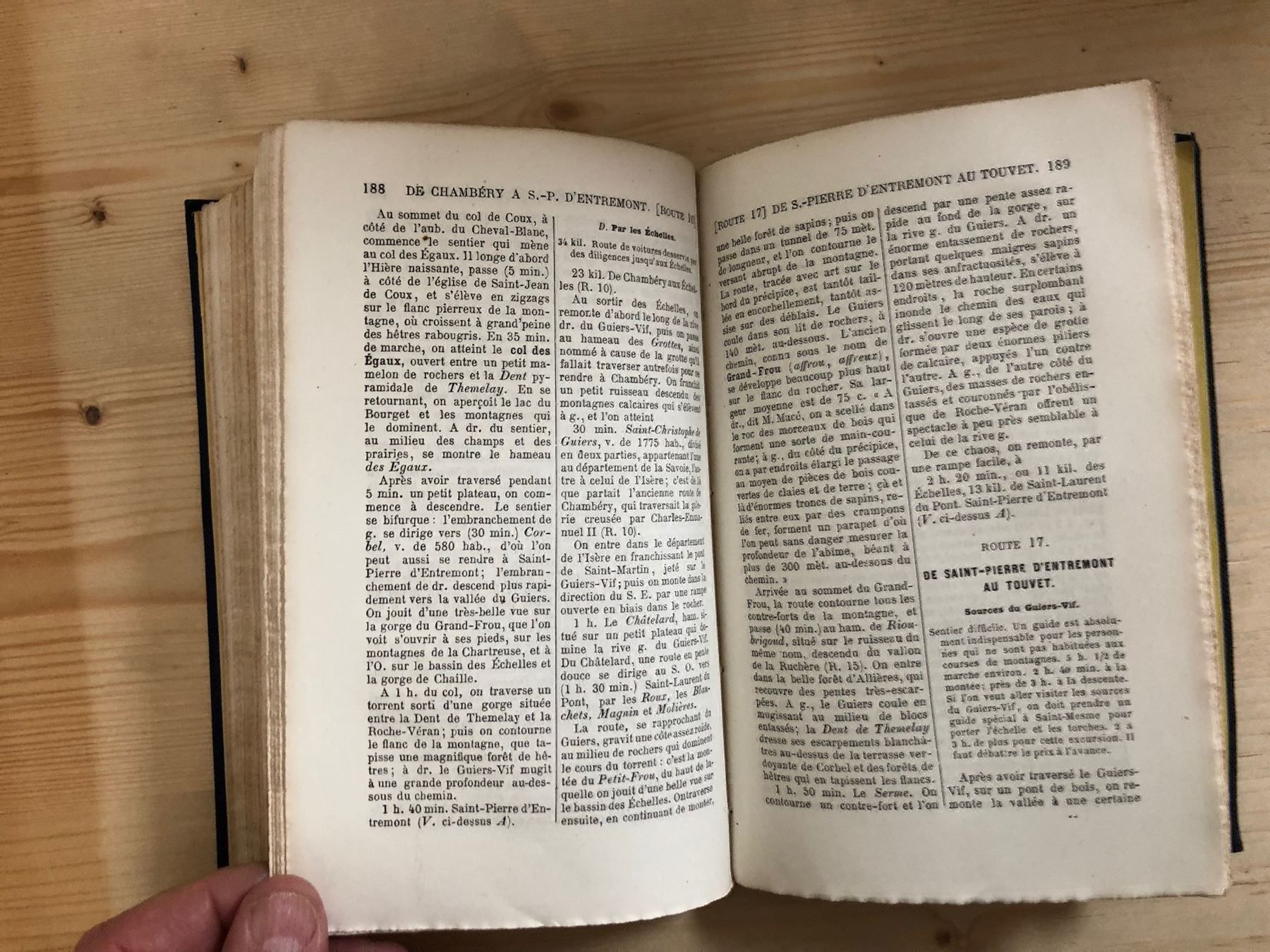 Libri: Itinéraire Dauphiné Isère 1862 – Usato da Zürich venduto da allp 6