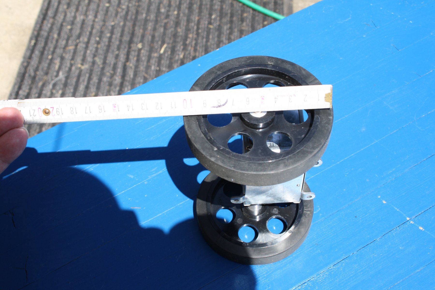 Messen: LÄNGENZÄHLER MIT MESSRAD ROLLENZÄHLER METER – Gebraucht aus Wauwil von Pneuedy 7