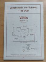 Landeskarte der Schweiz - VÄTTIS