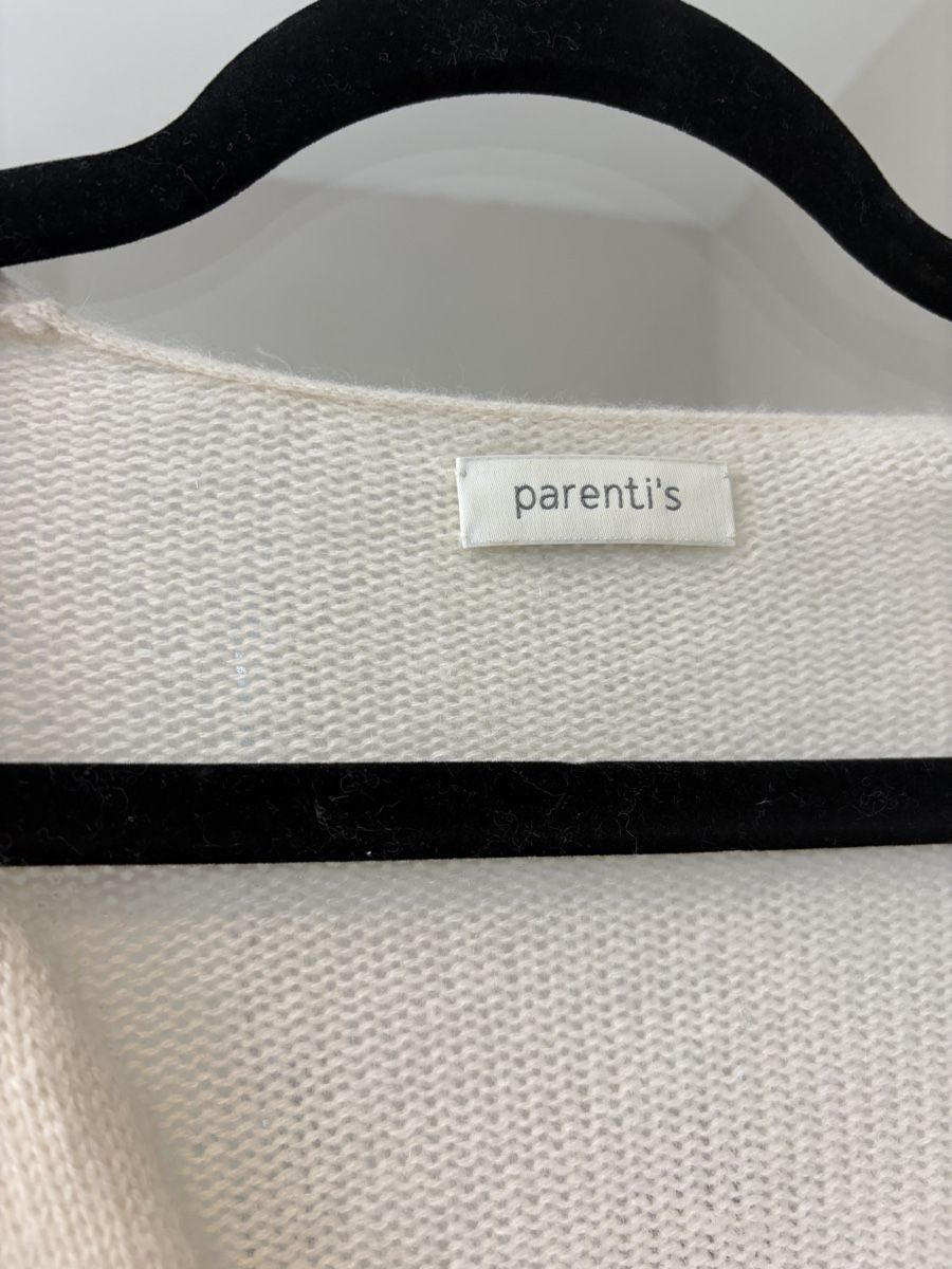 Maglioni & Felpe: Parenti's Kaschmir Pullover weiss V-Ausschnitt one size – Usato da Port venduto da 11.12 2