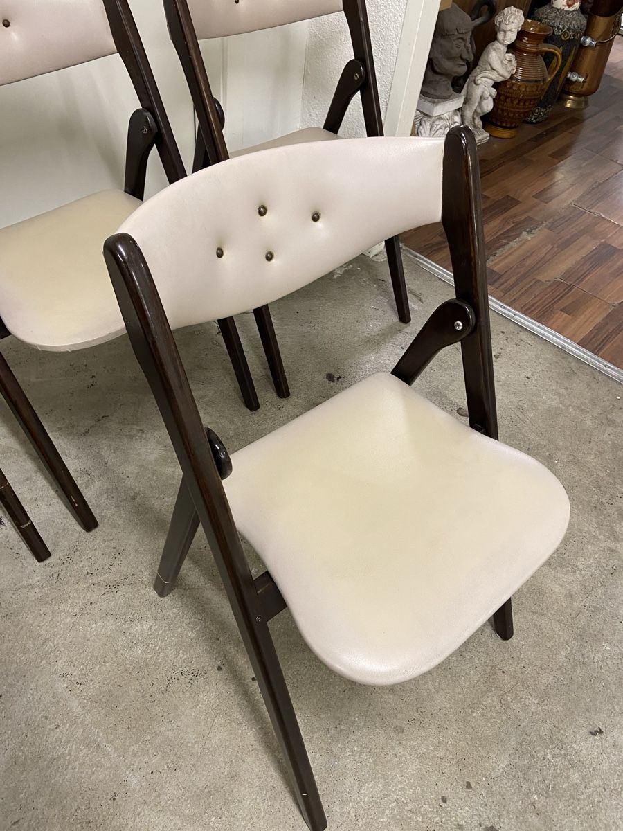 Sedie: Vintage Mid-Century Klappstühle 4stk – Usato da Dietikon venduto da brocki-eyra 7