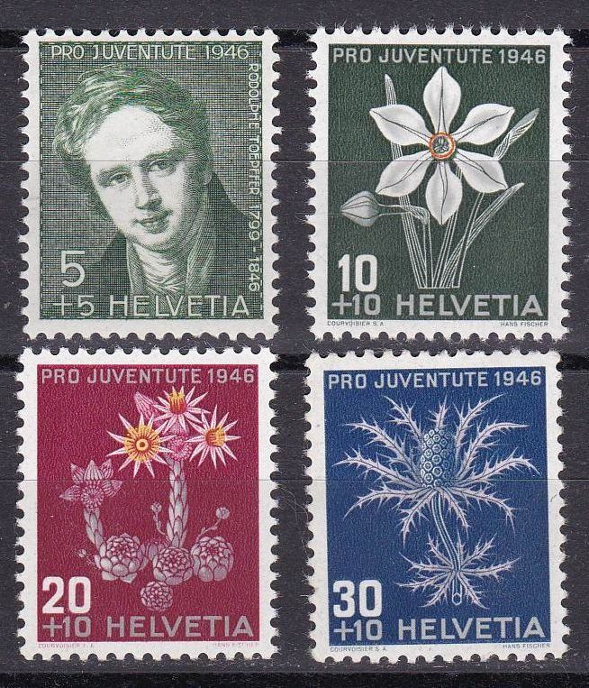 Tous les timbres: Pro Juventute, 1946, postfrisch** – Neuf (Voir description) à Lupfig par lubor