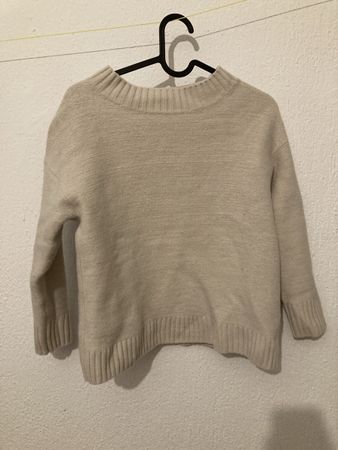 Naturaline Sweater Cotton Merino Wool Beige Size M