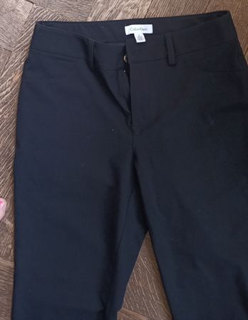 Elegante Calvin Klein Hose, schwarz, Grösse 8 usa