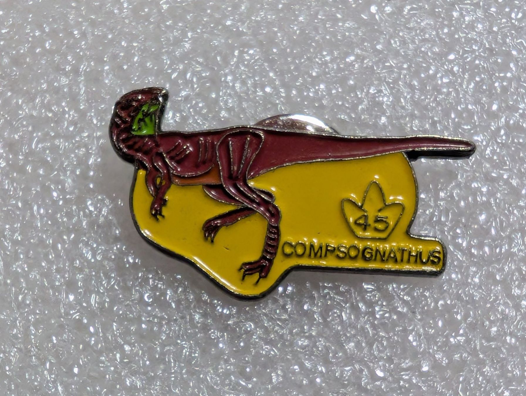 Placchette & Badge: Ansteckpin 168: Dinosaurier Serie Nr. 45 – Usato da Oppligen venduto da Pin-Fall-Shop
