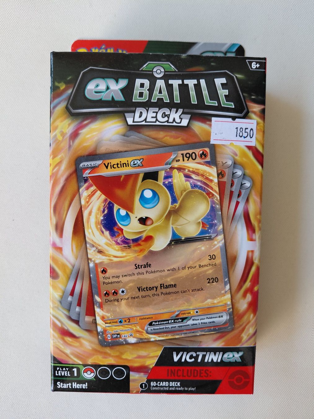 Pokémon Carte collezionabili: Pokémon: Ex Battle Deck - Victini EX! – Nuovo e nell'imballaggio originale da Walenstadt venduto da emynmuil1 1