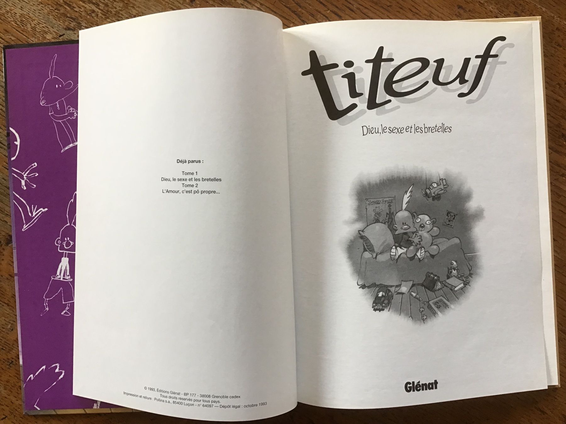 Fumetti: Titeuf T 1 ancienne édition – Usato da Fully venduto da Ruby97 1