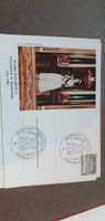 Postkarte Königin Elisabeth II. Deutschland 1965 gestempelt