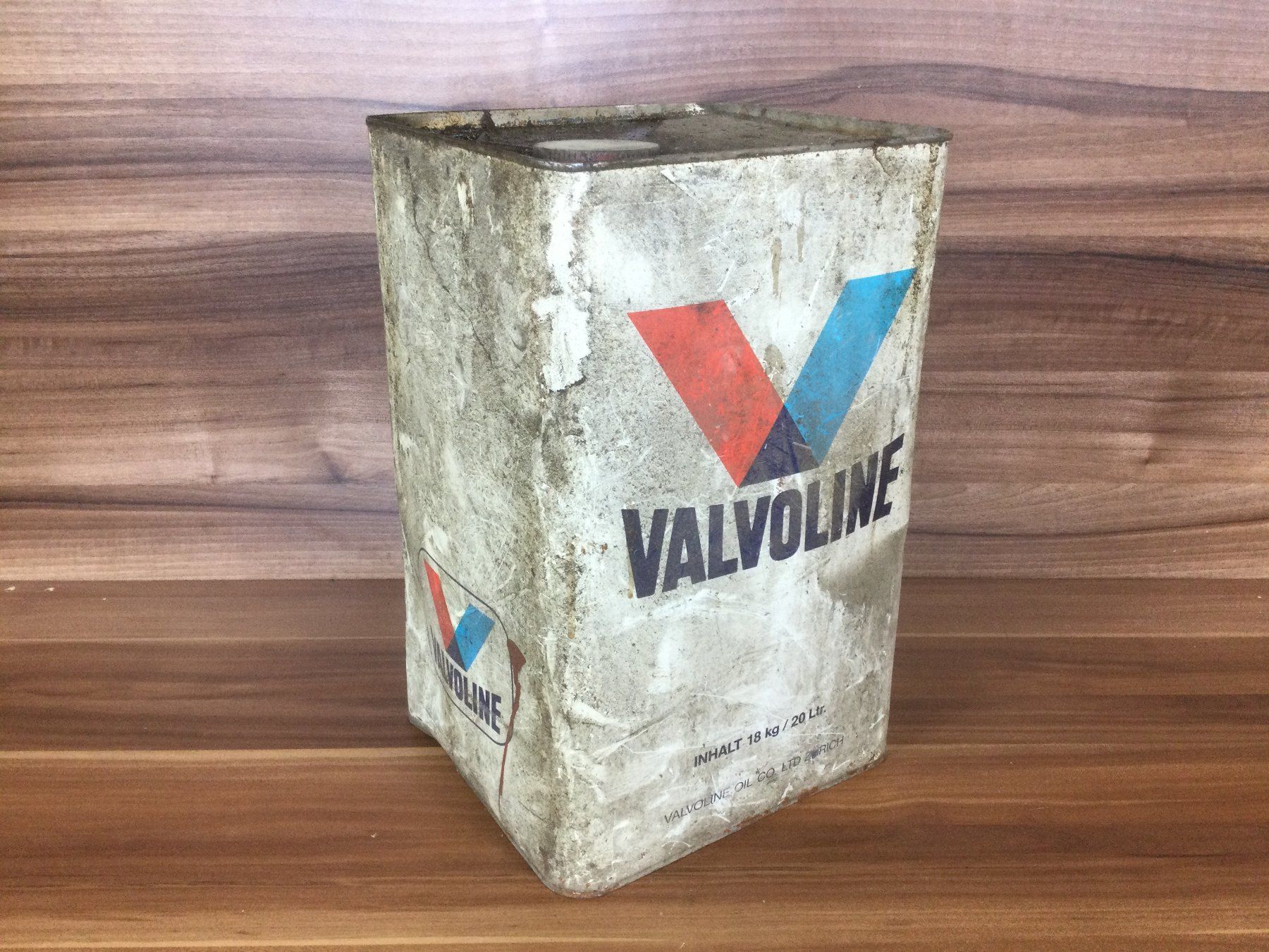 Insegne: Gebrauchte alte Blech Öl Kanne  Valvoline – Usato da Wangen SZ venduto da kuriosum12