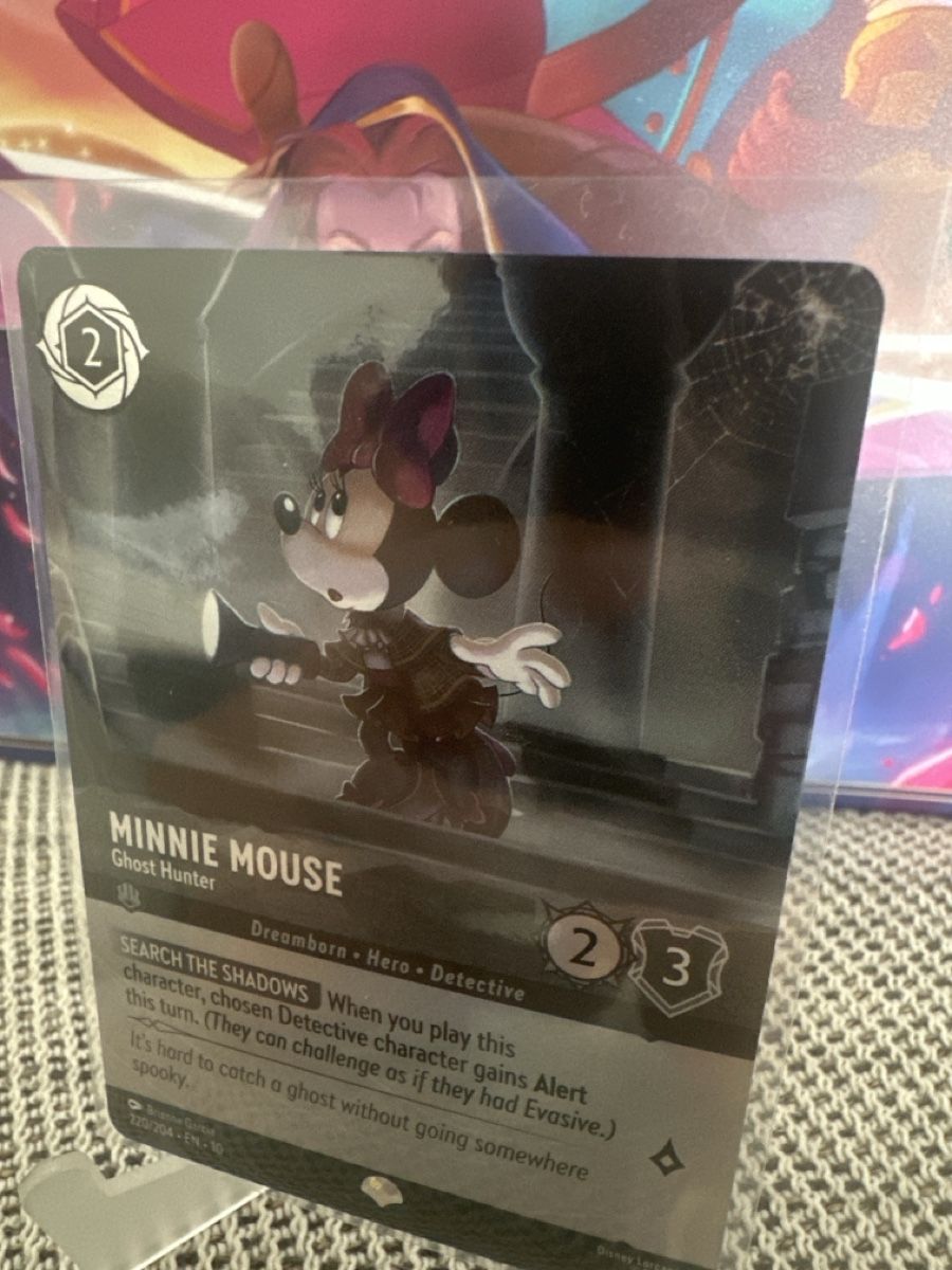 Disney Carte collezionabili: Disney Minnie Mouse - LORCANA - Ghost Hunter - NM – Nuovo (secondo la descrizione) da Sirnach venduto da D.SecondChance 1