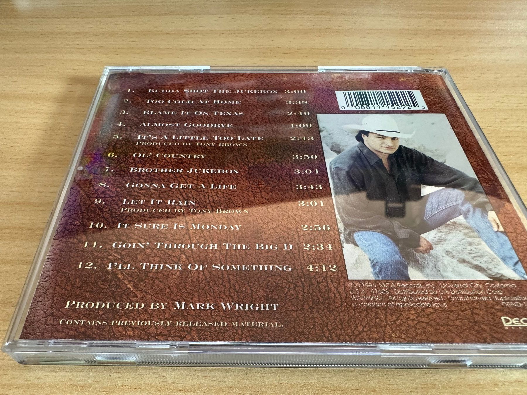 CD: Mark Chesnutt – Greatest Hits – Usato da Rikon im Tösstal venduto da Alpenmutz 1