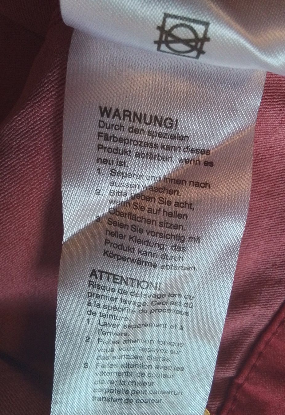 Pantalons: Capri Hose rot Grösse M – Neuf (Voir description) à Zürich par meinhobby 5