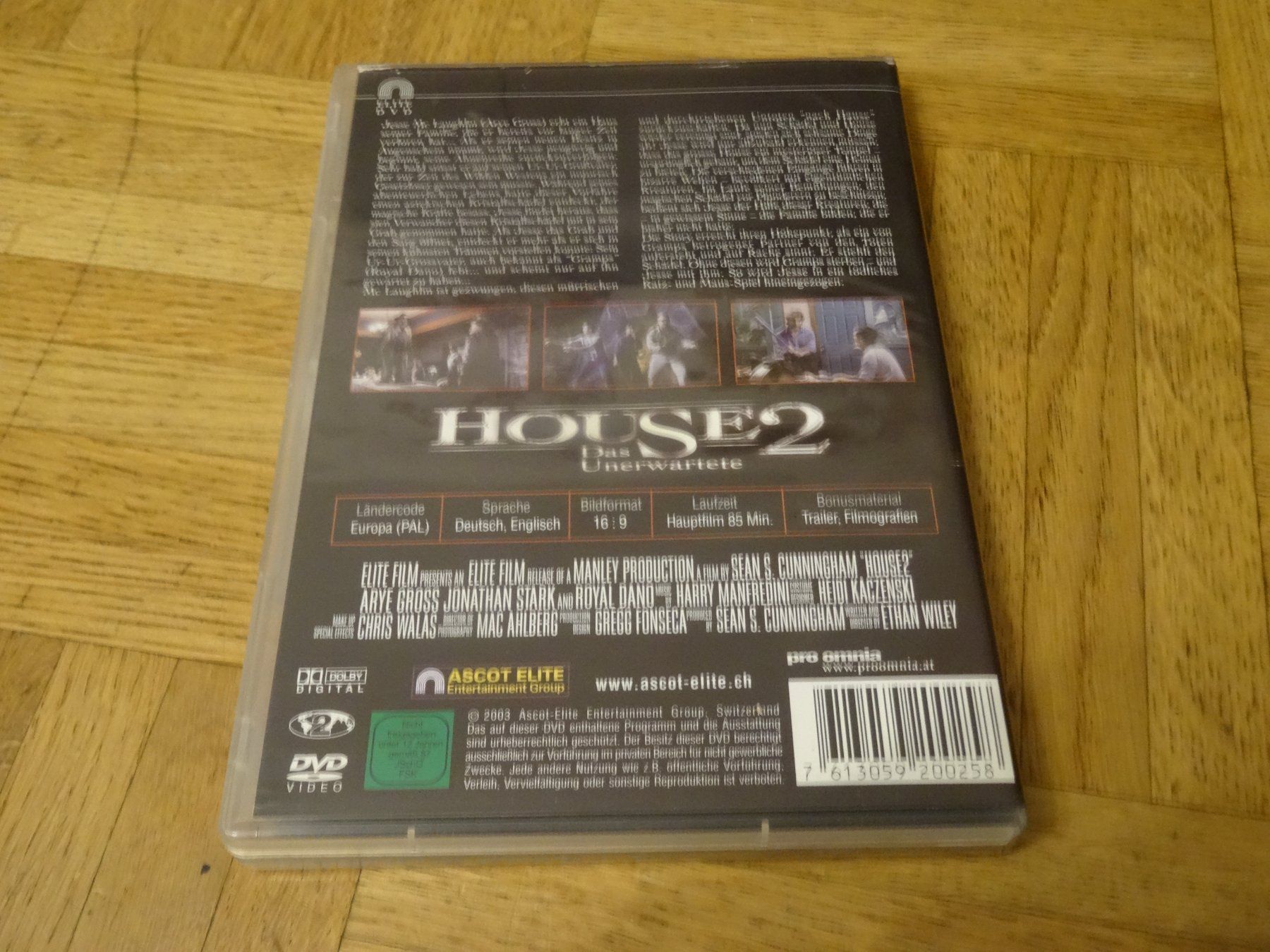 Tutti i DVDs: DVD House 2 - Das Unerwartete! Horror – Usato da Olten venduto da Disc-Verkauf 2