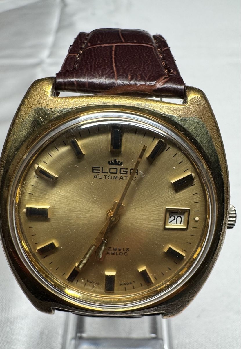 Orologi: Vintage Eloga Automatic Kaliber 2472 – Usato da Untersiggenthal venduto da TimeandShine