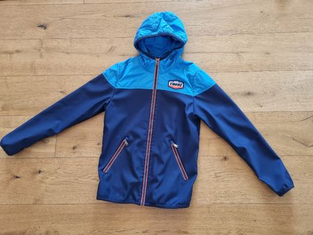 Vingino Softshelljacke Gr 164 Marine/ hellblau