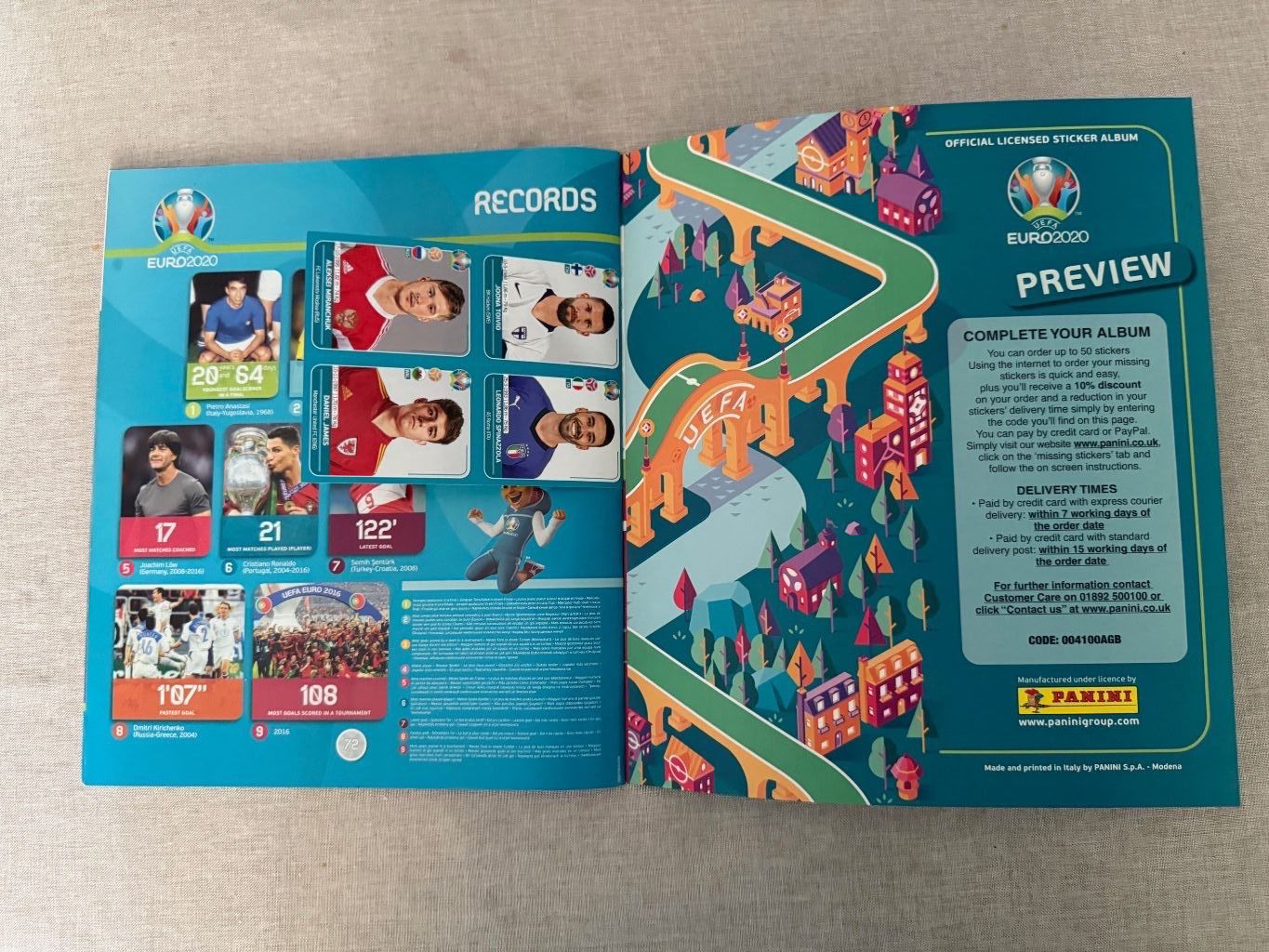 Panini Album: Panini EURO 2020 – Nuovo (secondo la descrizione) da Confignon venduto da minos30 2