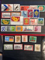 BRD Lot verschiedene gestempelte Briefmarken aus 1973