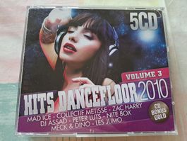 Cd Hits Dancefloor 2010 /  5Cds