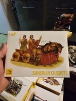 HaT 8136: Sumerische Streitwagen, 1/72, NEU & OVP! (x)