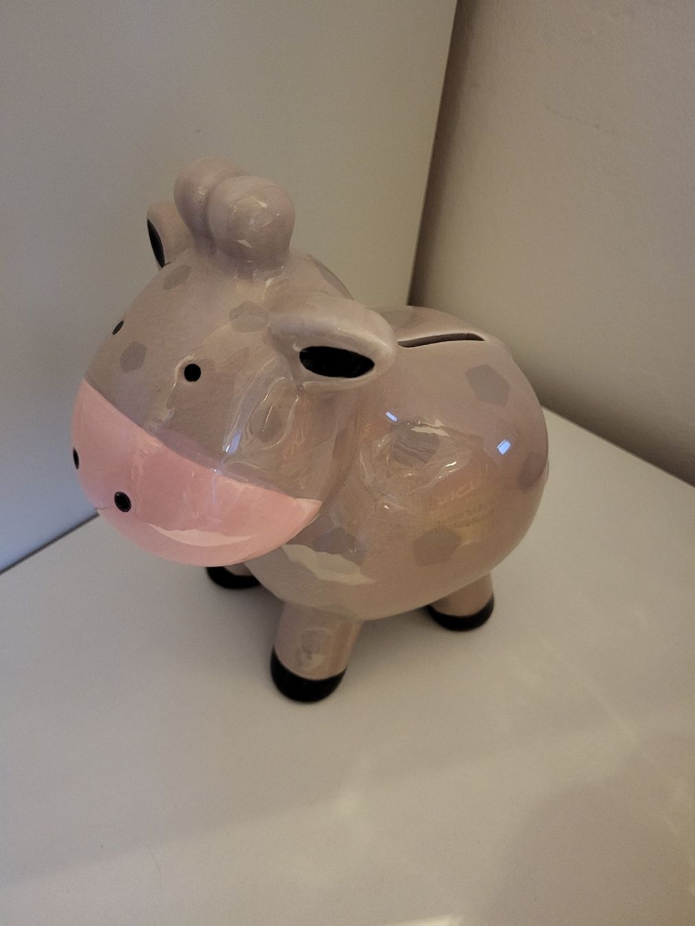Salvadanai: Süsses Giraffen Sparschwein Keramik  Tierfigur – Usato da Felben-Wellhausen venduto da Brummbaer90