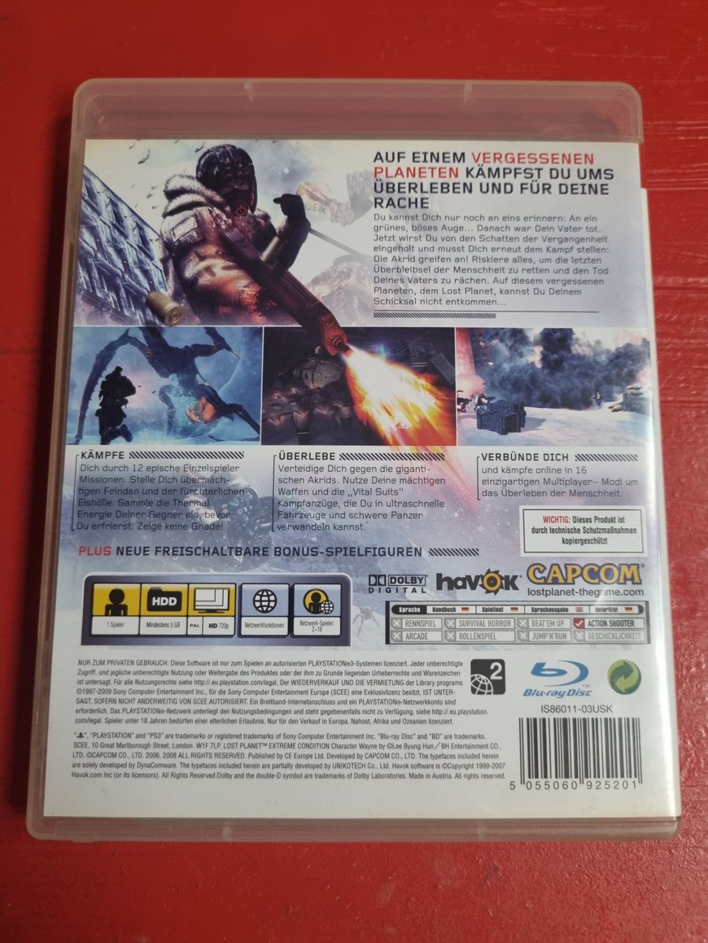 Sony Giochi: Lost Planet Extreme Condition PlayStation 3 – Usato da Pollegio venduto da Isaiaaaa96 1